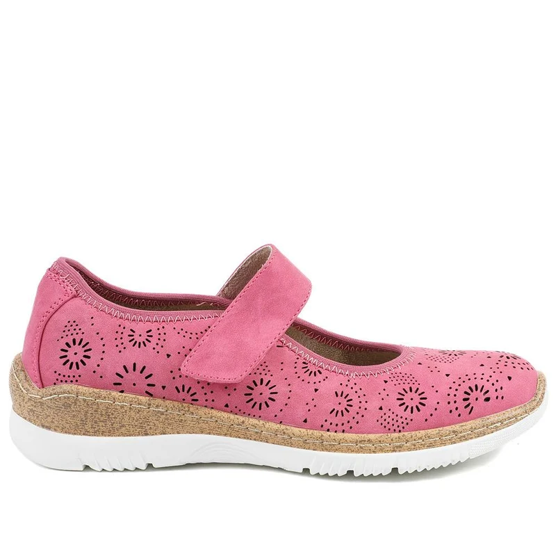 Cushioned Touch Fasten Mary Janes - WBINS43051 / 328 961 - Fuschia