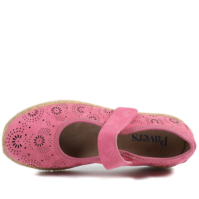 Cushioned Touch Fasten Mary Janes - WBINS43051 / 328 961 - Fuschia