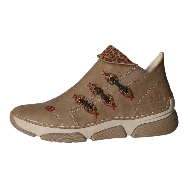 Rieker Schlupf-/Reißverschlußstiefelette Kaltfutter bis 35mm Absatz (casual)