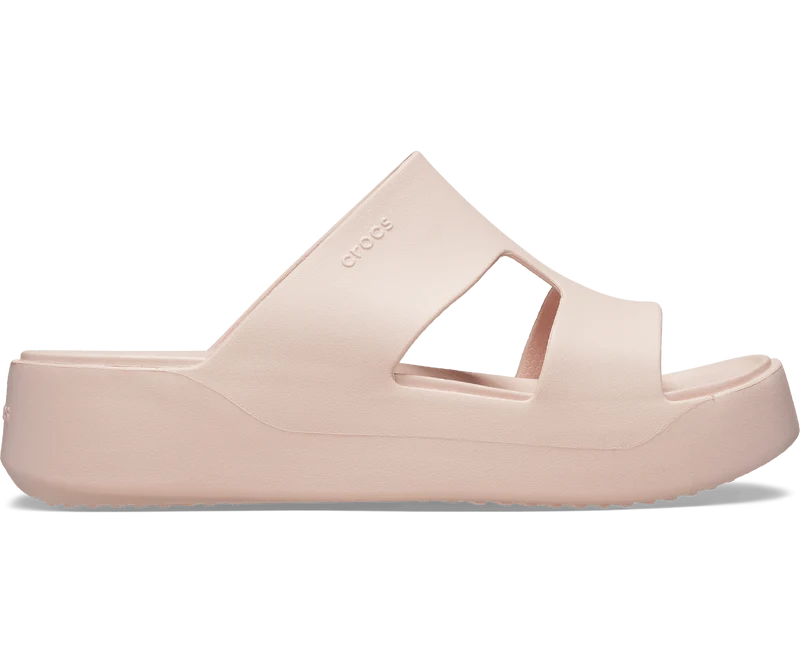 CROCS Getaway Plateau-Sandale mit H-Riemen - Quarz