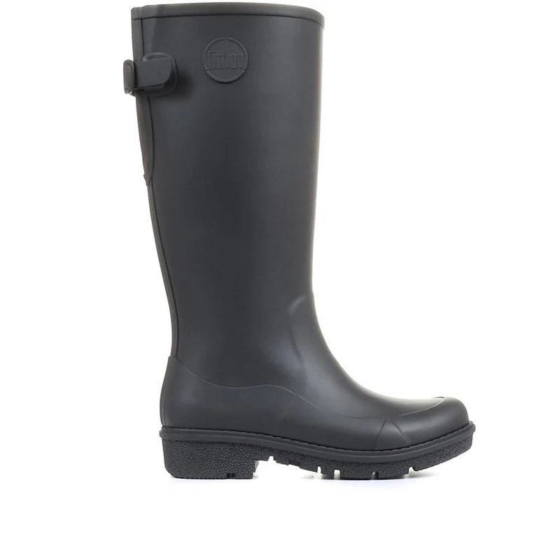 AH7 WonderWelly Long Wellington Boots - FITF32501 / 320 200 - Black