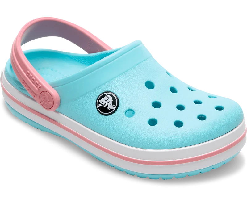 CROCS Kinder Crocband Clog - Eisblau / Weiß