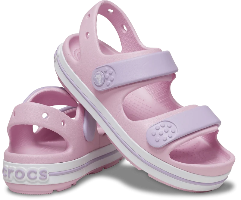 CROCS Kinder Crocband Cruiser Sandale - Ballerina Pink / Lavendel