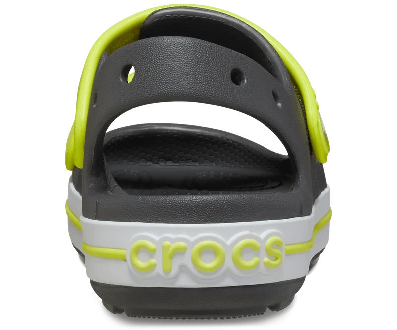 CROCS Kinder Crocband Cruiser Sandale - Schiefergrau / Acidity