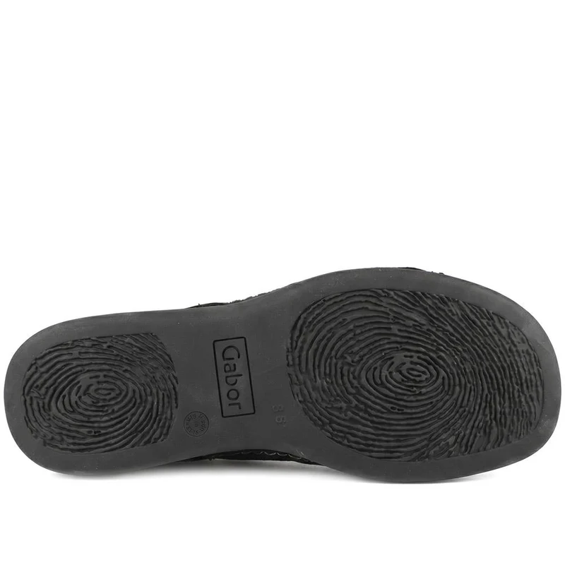 Gabor Leather Slip On Sandals - GABC44505 / 330 270 - Black