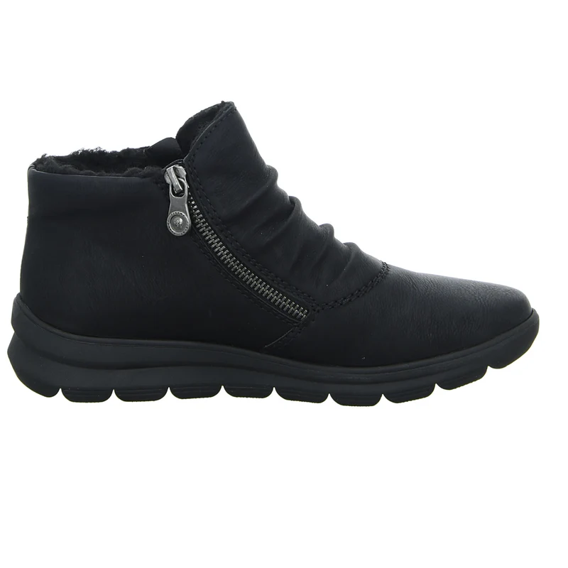 Rieker Schlupf-/Reißverschlußstiefelette Warmfutter bis 35mm Absatz (casual)