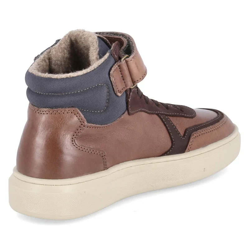 High Sneaker MIO TEX Braun