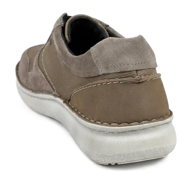 Padders Leather Wide Fit Lace Up Shoes - PADPARK43512 / 328 902 - Brown