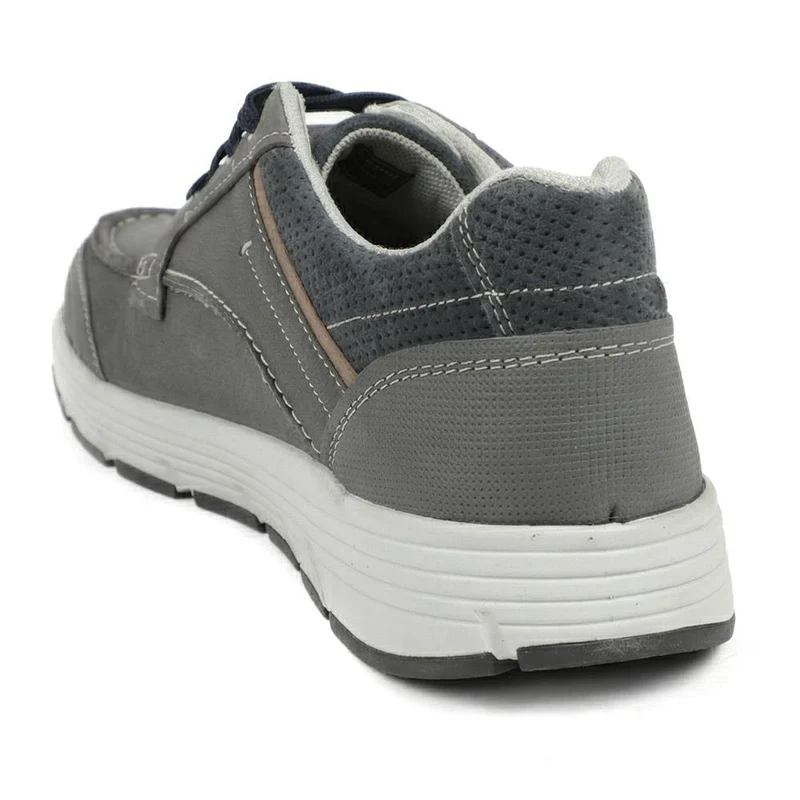 Padders Leather Rugged Casual Lace Up Shoes - PADPARK43506 / 328 921 - Navy