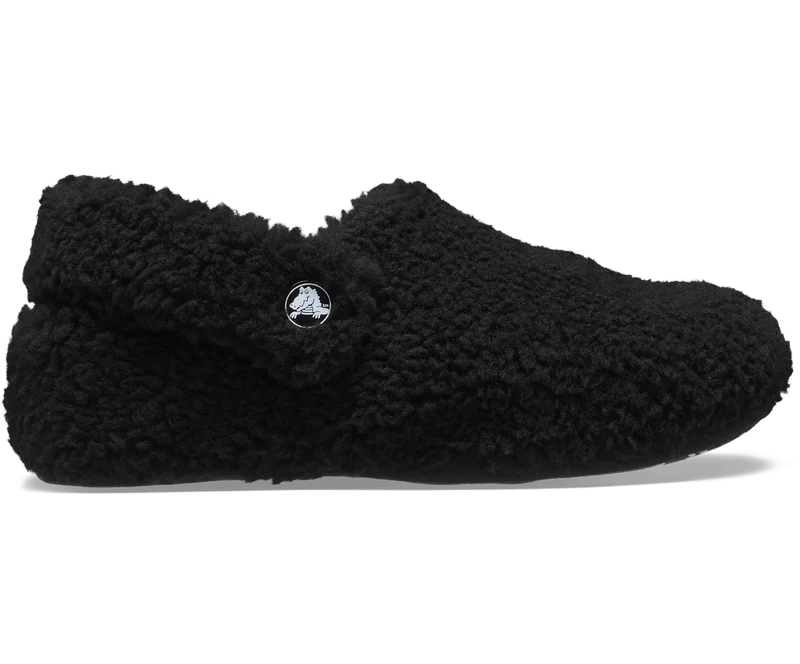 CROCS Cozzzy Slipper für Kinder - Schwarz