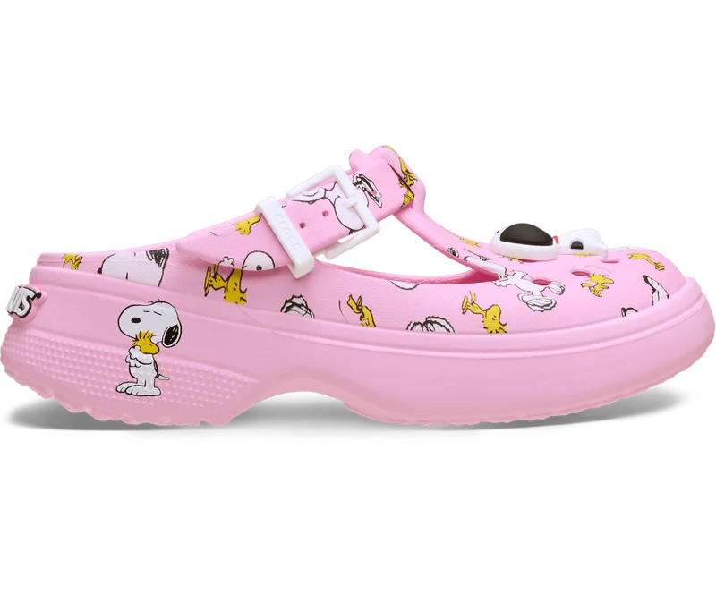 CROCS Unisex Peanuts Mary Jane Clog