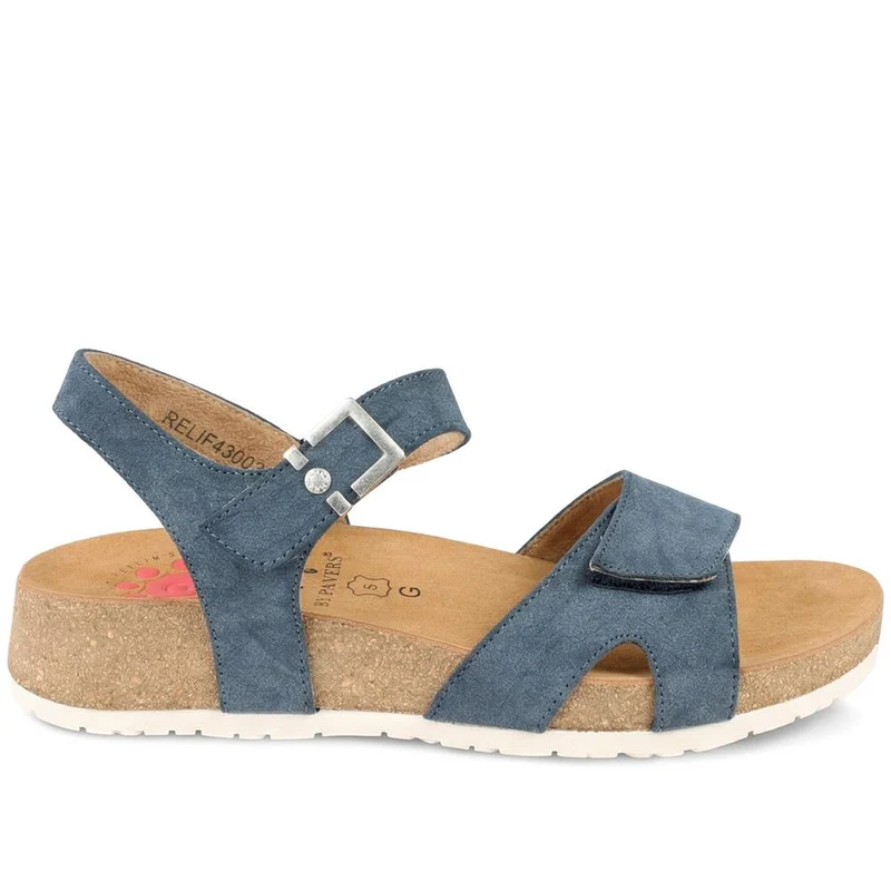 Relife Buckle & Adjustable Fasten Sandals - RELIF43002 / 328 891 - Denim