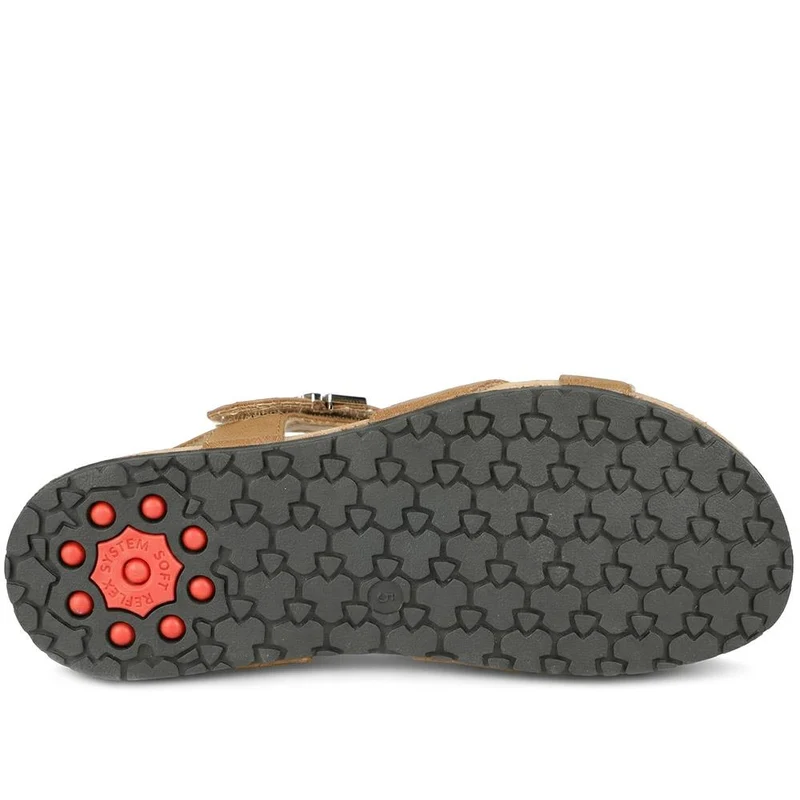 Relife Buckle & Adjustable Fasten Sandals - RELIF43002 / 328 891 - Tan