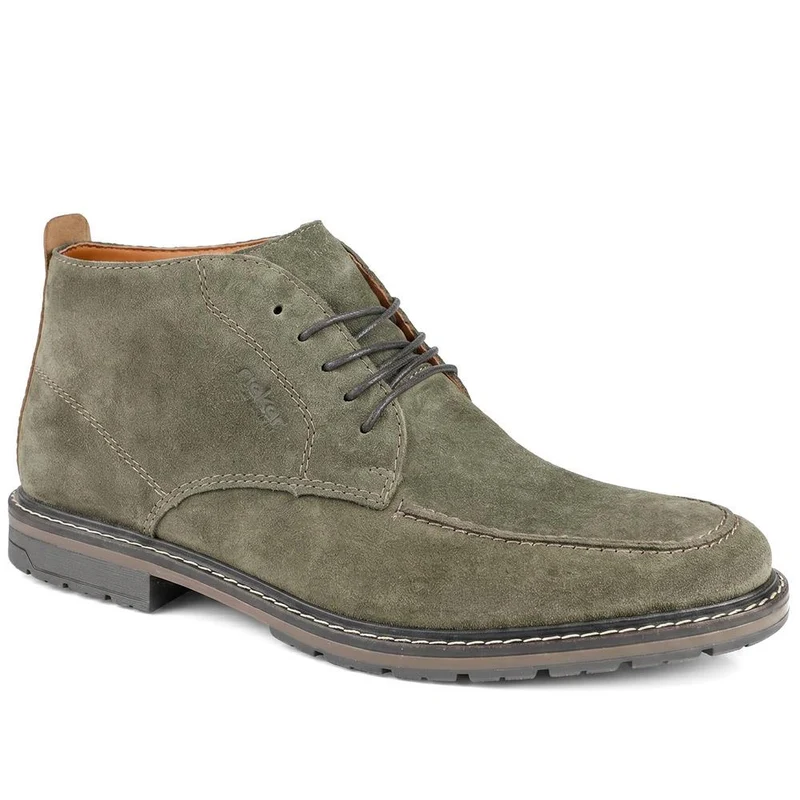 Rieker Wide Fit Suede Chukka Boots - RKR43052 / 330 225