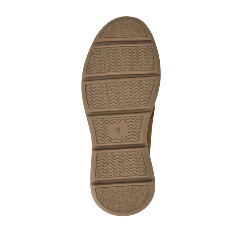 Casual Leather Slip-On Shoes - RISI41000 / 326 954 - Tan