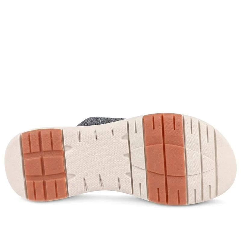 Cushioned Wedge Heel Toe Post Sandals - BAIZH43036 / 328 989 - Grey