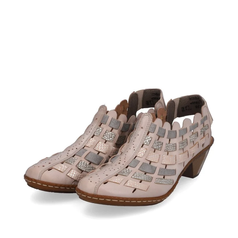 Rieker Damenmode-Sandale – Beige