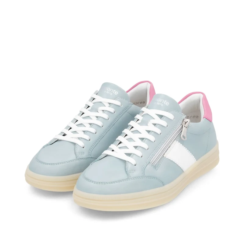 Remonte Damen-Ledersneaker – Blau