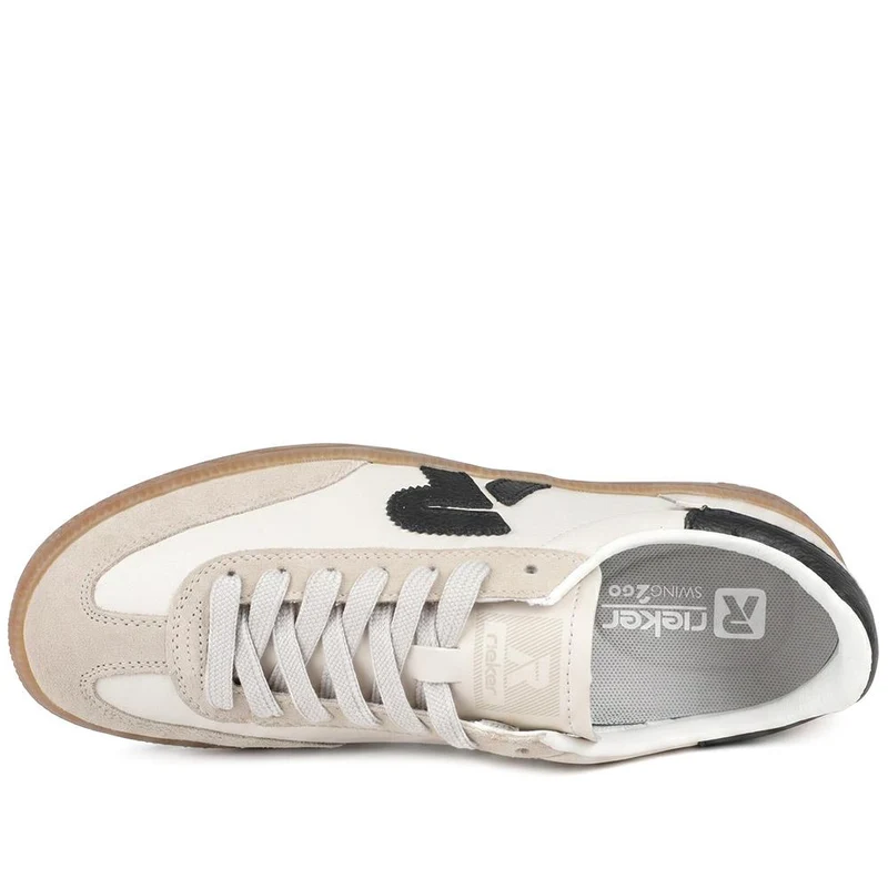 Rieker Sport Lace Up Shoes - RKR43033 / 330 197 - White