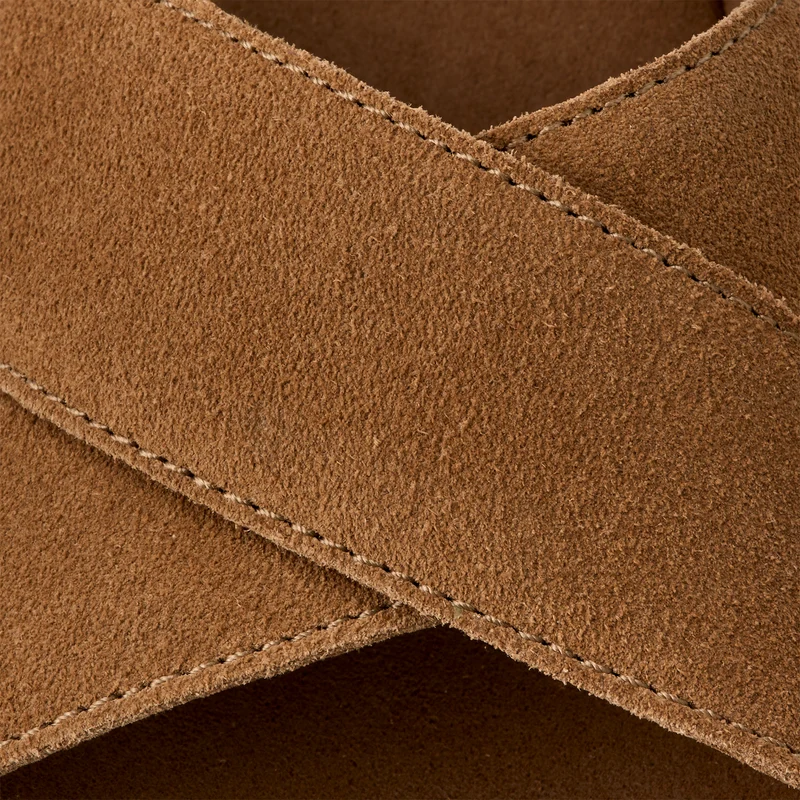 UGG Damen Aubrey Sandalen mit Knöchelriemen - Kastanie
