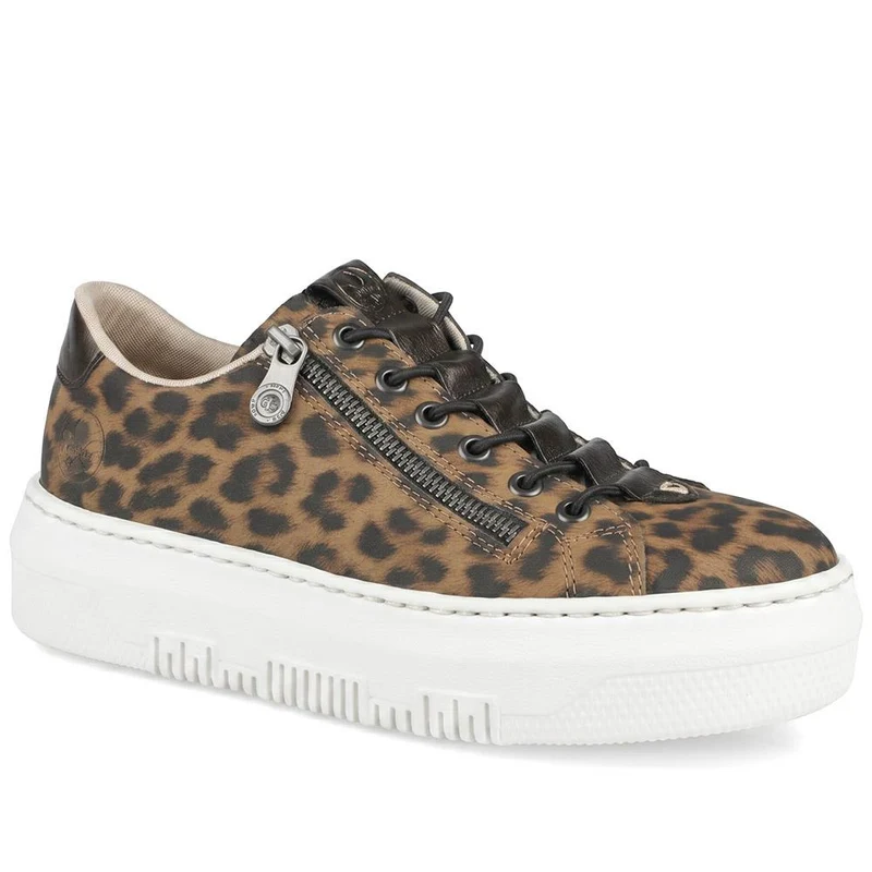 Rieker Zip Fasten Platform Trainers - RKR43029 / 330 195