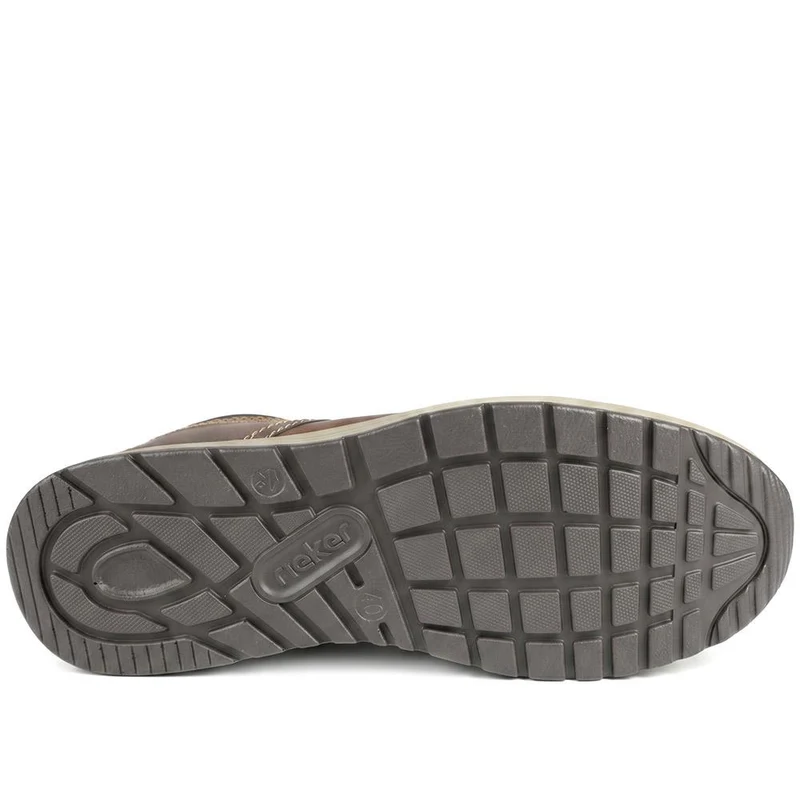 Rieker Slip On Bungee Lace Shoes - RKR43057 / 330 230 - Brown