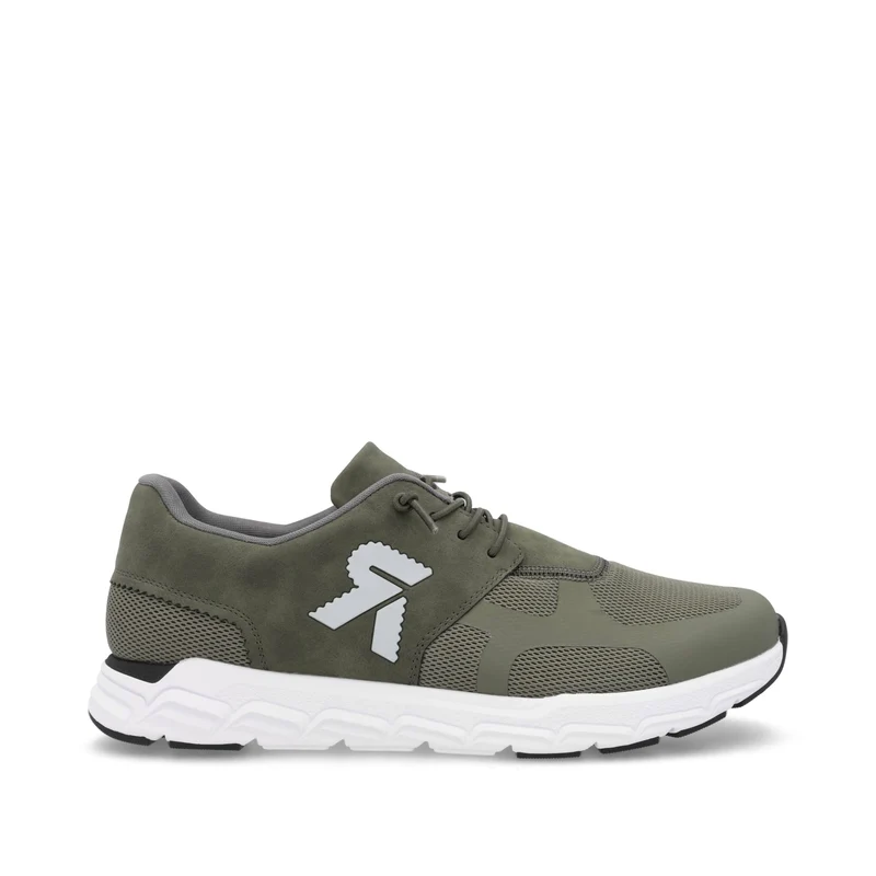 Rieker Herren-Sneaker zum Hineinschlüpfen, extra weit - Grün