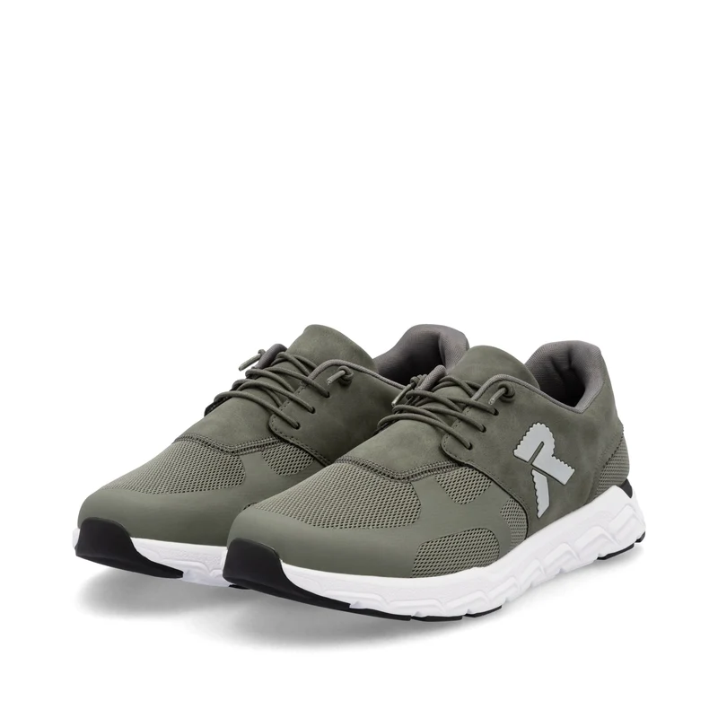 Rieker Herren-Sneaker zum Hineinschlüpfen, extra weit - Grün