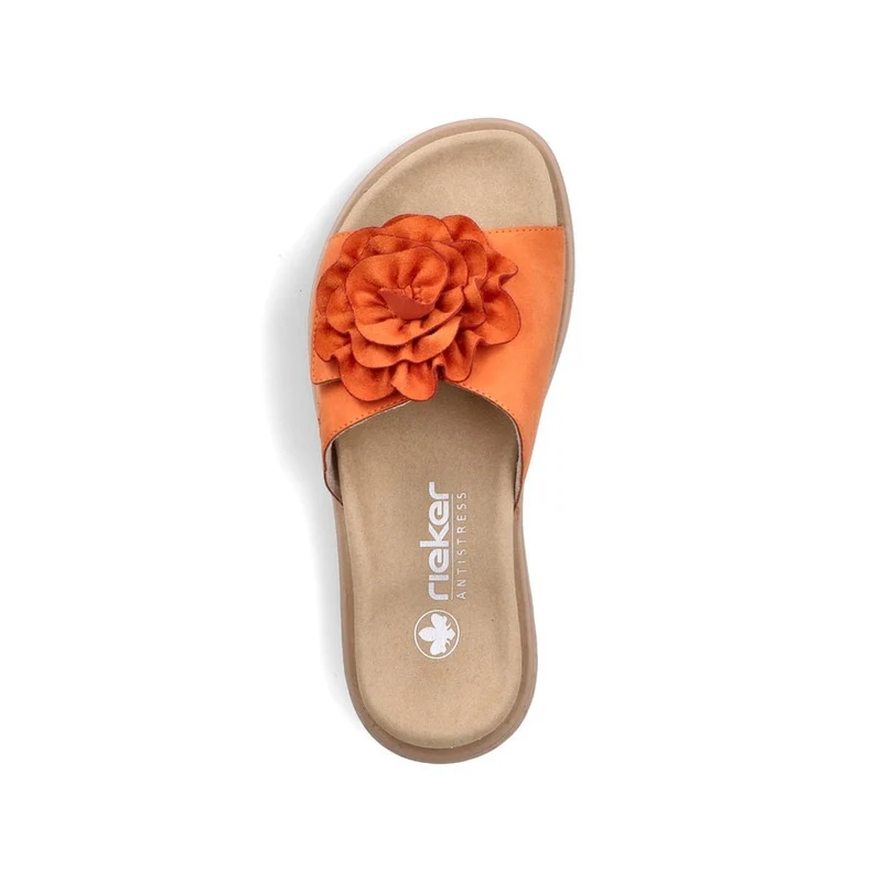 Rieker Damen Fashion Slide - Orange