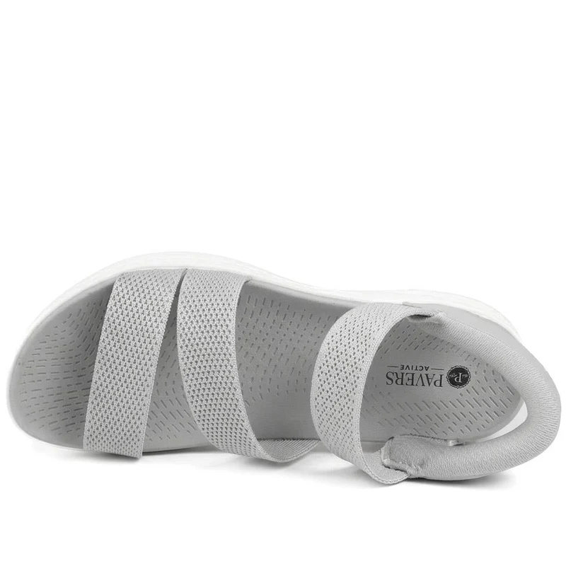 Easy Step In Lightweight Sandals - BOJIE43003 / 329 277 - Grey