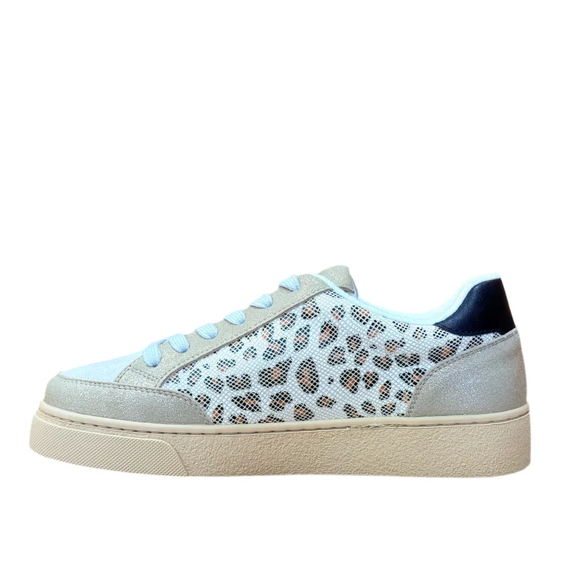 Drilleys Fifty-Nine Damen-Sneaker – Cheetah Sparkle