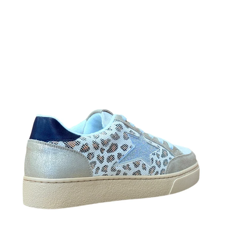 Drilleys Fifty-Nine Damen-Sneaker – Cheetah Sparkle