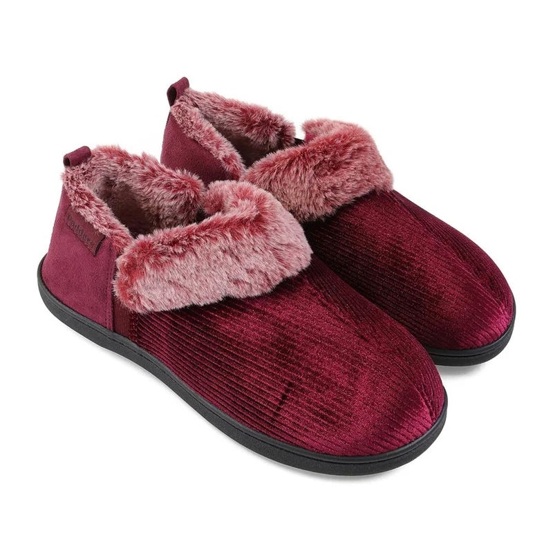 Padders Ladies Slippers 2E Side Stitched Washable - DORA
