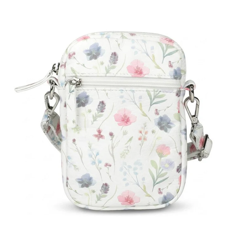 Floral Multiway Cross Body Phone Bag - WAHT43000 / 329 342 - White Print