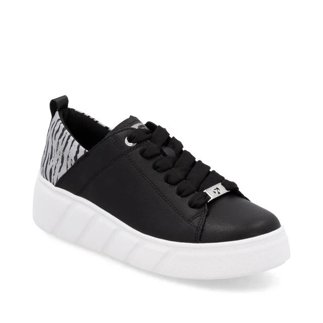 Rieker Damen-Sneakers „Evolution“ mit Plateausohle - Schwarz