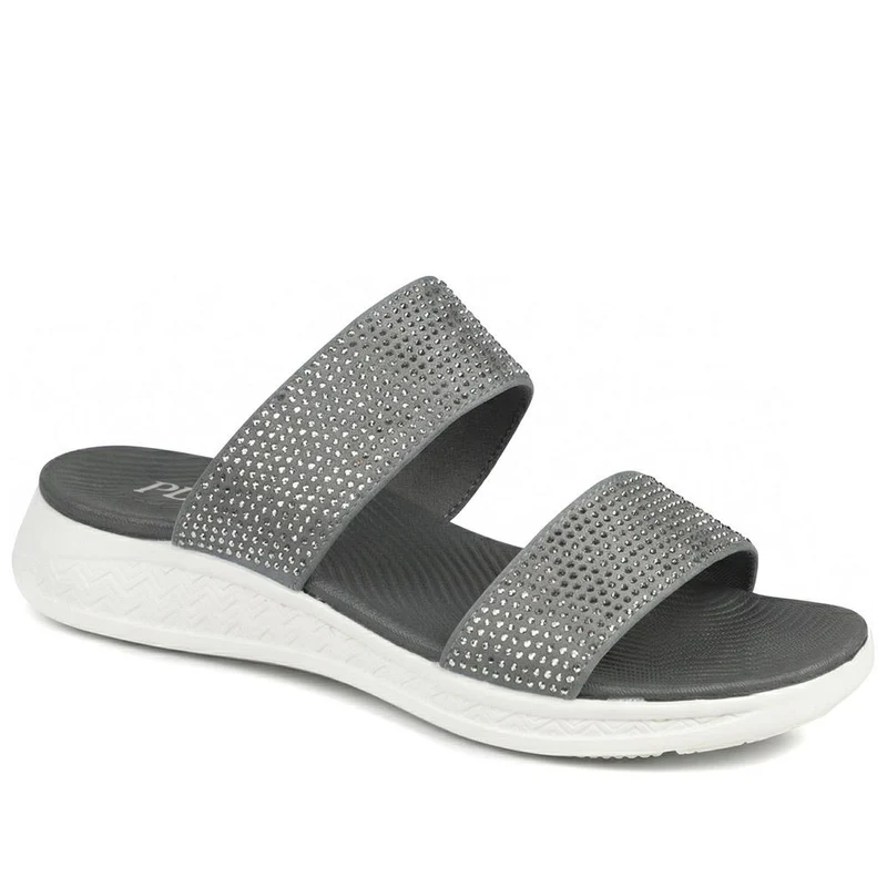 Lightweight Slip On Mule Sandals - BAIZH43006 / 329 054