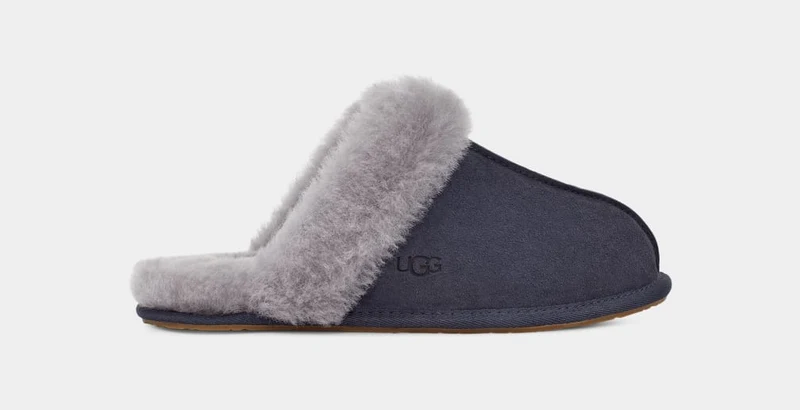 UGG Damen Scuffette II Hausschuhe – Eve Blue / Lighthouse