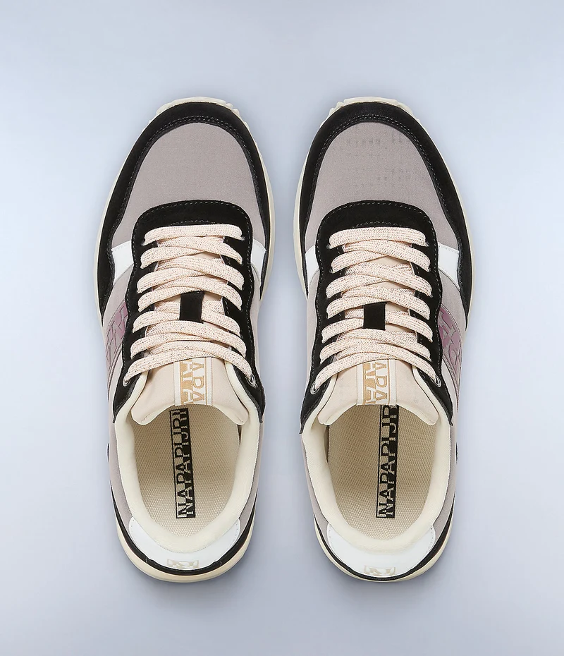 Napapijiri Damen Astra Sneakers - Schwarz / Taupe