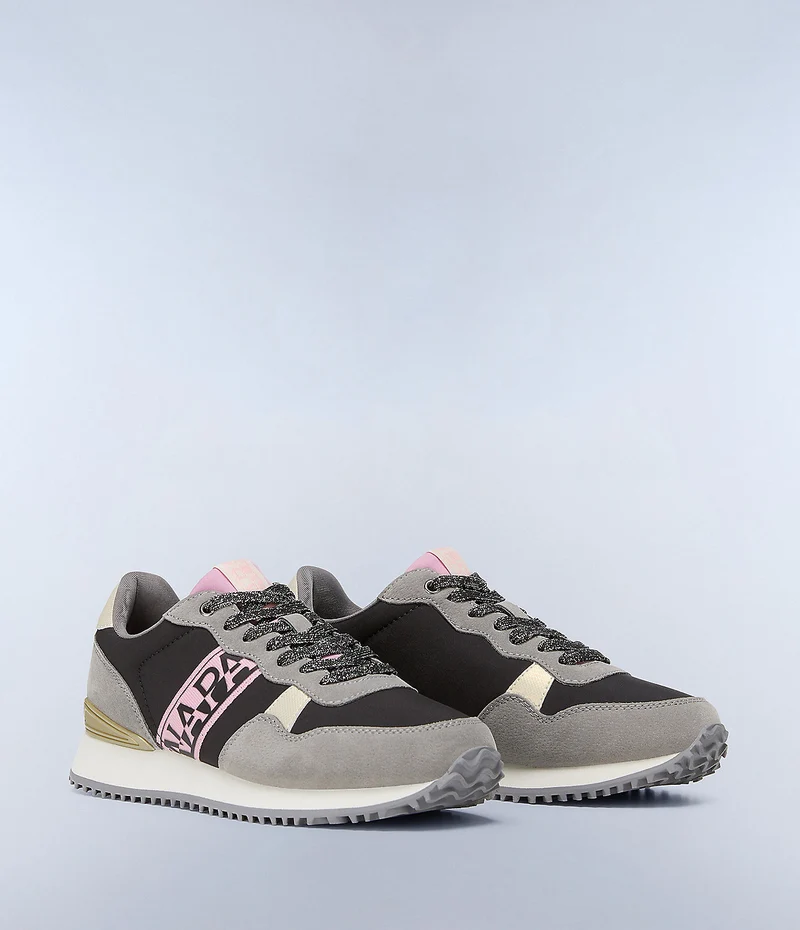 Napapijiri Damen Astra Turnschuhe - Schwarz Grau