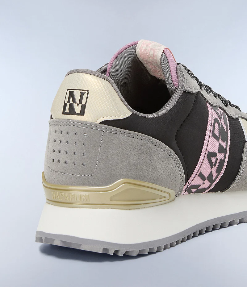 Napapijiri Damen Astra Turnschuhe - Schwarz Grau