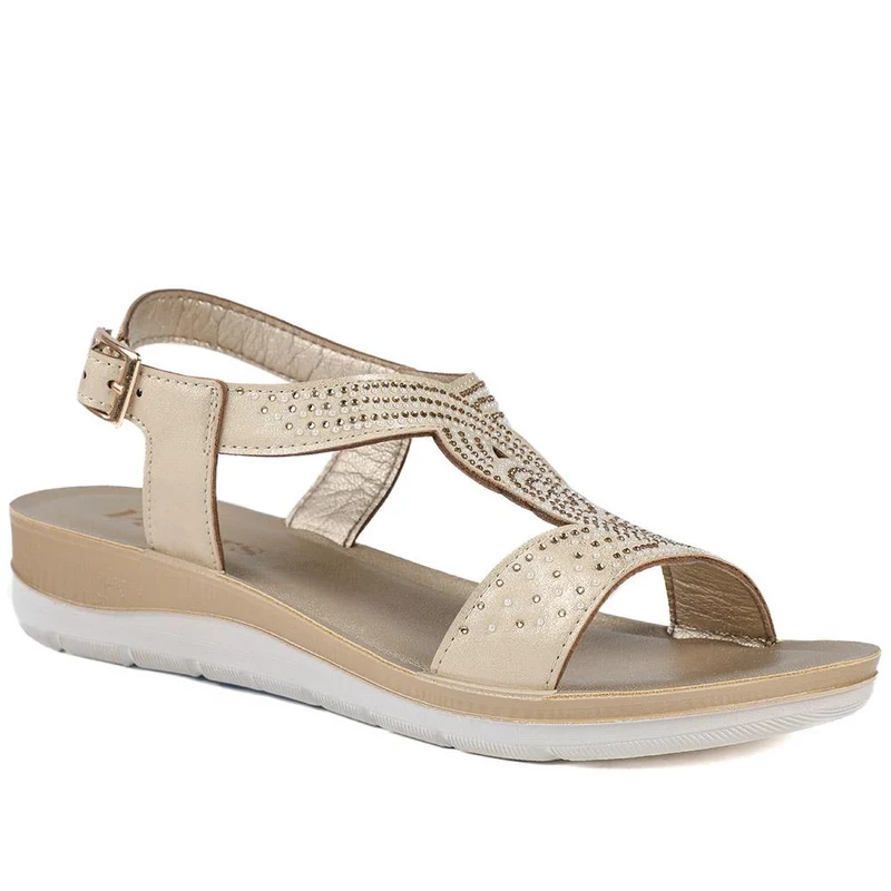 Lightweight Slingback Sandals - INB43011 / 329 268 - Gold
