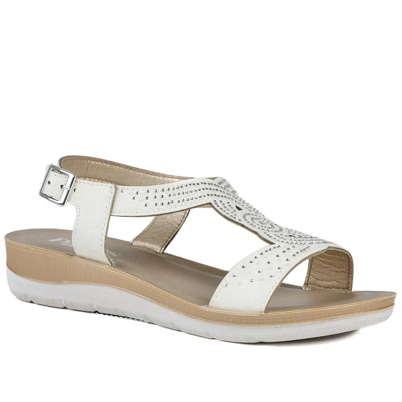 Lightweight Slingback Sandals - INB43011 / 329 268 - White