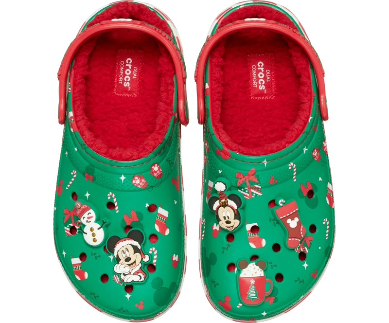 CROCS Unisex Disney Mickey-Weihnachten Lined Clog