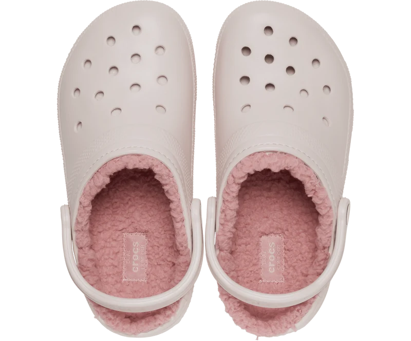 Crocs Unisex-Klassiker Lined Clog - Quarz