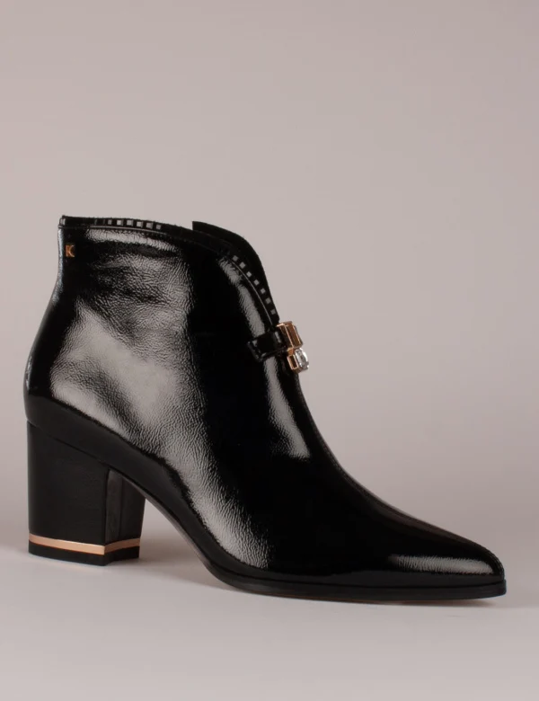 Kate Appleby Damen Alness Stiefelette - Schwarzes Lackleder