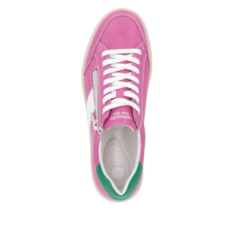 Remonte Leder-Sneakers für Damen - Rosa