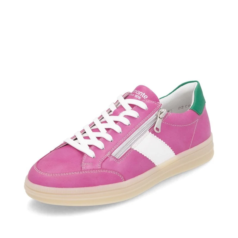 Remonte Leder-Sneakers für Damen - Rosa
