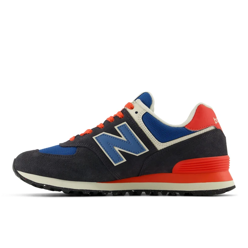 New Balance Herren 574 Fashion Trainers - Phantom / Blau Achat