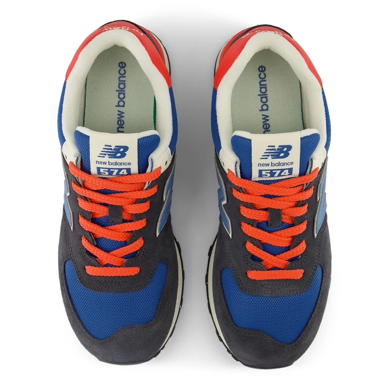 New Balance Herren 574 Fashion Trainers - Phantom / Blau Achat