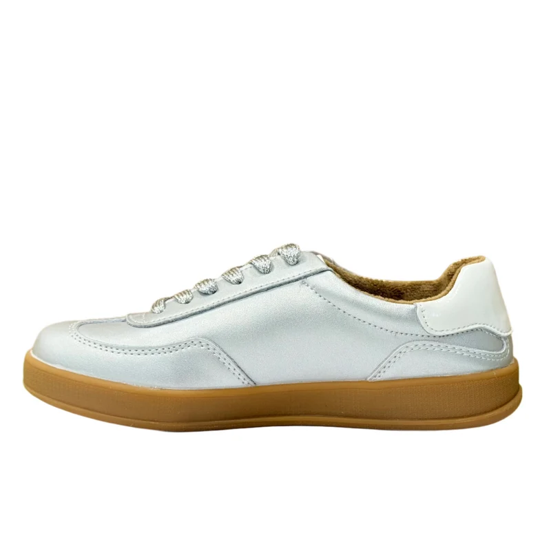 Drilleys Damen-Sneaker Sixty-Five - Silbermond